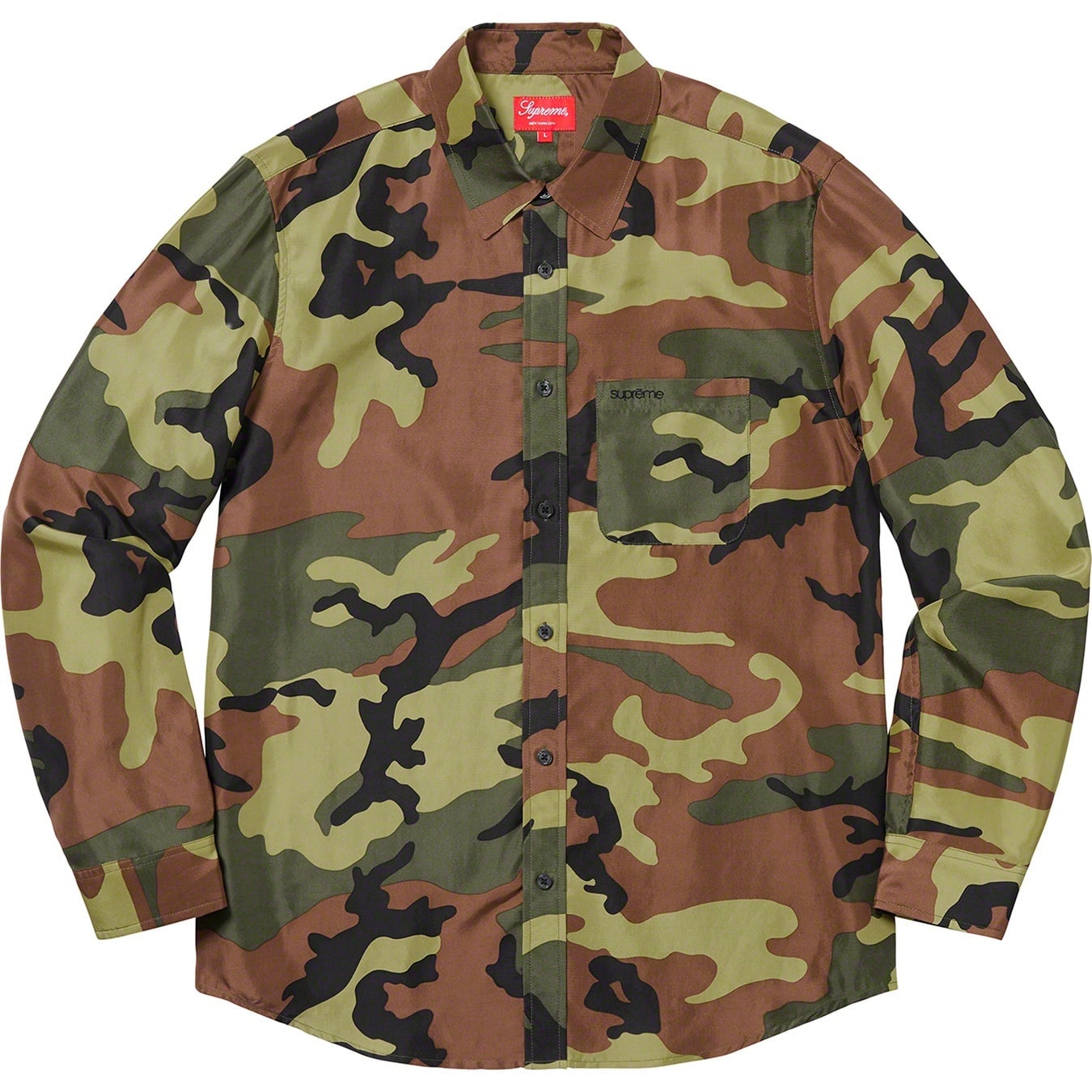 Silk Camo Shirt view 4